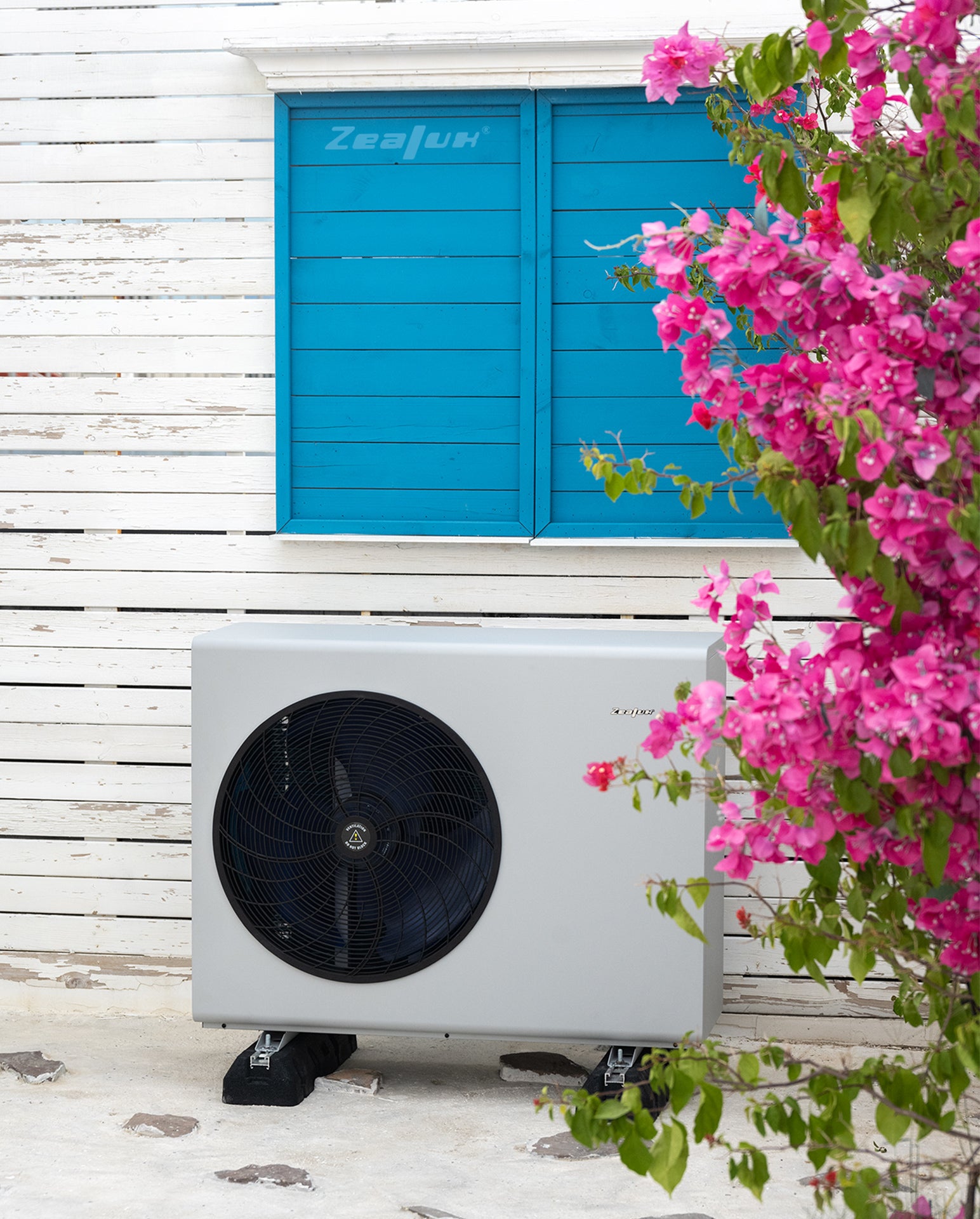 ZEALUX 16kw ASHP Heating Double Fans Inverboost Multifunctional